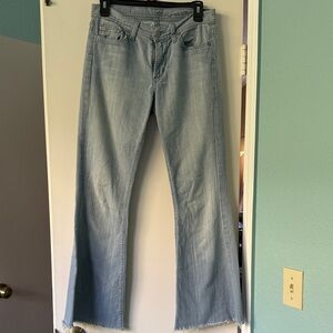 Citizens Of Humanity Light Blue Flare Jeans